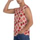 thumbnail image 3 of Fotbe Strawberries Men's Camiseta sin Mangas Estampada para Hombres, Playera Casual para Gimnasio, Entrenamiento, Playa-Large, 3 of 7