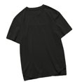 thumbnail image 4 of Camiseta Básica De La Moda Tops Sólidos Del Color De Los Hombres Camisas Básicas De La Manga Corta De Negro Zulema La camiseta de los hombres de la moda, 4 of 6
