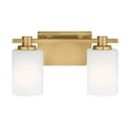 thumbnail image 3 of 54622LCB Hinkley Lighting Karlie - 2 Light Bath Vanity in Transitional Style - 13.25 Inches Wide by 7.5 Inches High-Lacquered Brass Finish, 3 of 5
