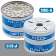 thumbnail image 5 of Anxingo 2Pack EDPN9N074AA Fuel Filter with Gaskets Replacement for Ford Tractor 2000 3000 4000 5000 7000 2600 6500 7500, 5 of 7