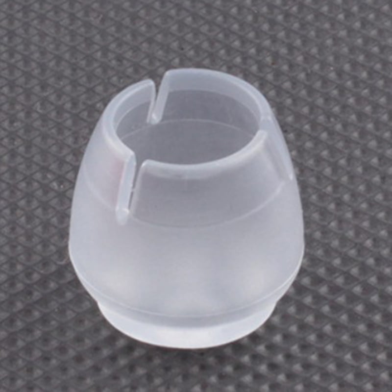 Reduce Noise Prevent Scratch uxcell Clear PVC Table Leg Cap End Tip Feet Cover Furniture Glide Floor Protector 10pcs 1.65 42mm Inner Diameter 