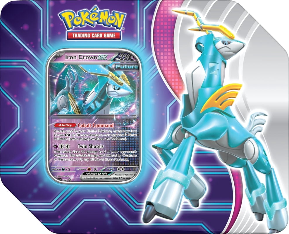 Pokemon Trading Card Games Paradox Destinies Tin - Recevez 1 au hasard