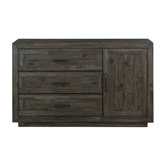 Steve Silver Riverdale Engineered Wood Buffet/Server in Black