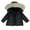 Z10A 1 Black, variant on Girls Kids Warm Autumn Baby Down Jacket Children Coat Boys Clothes Winter Boys Outfits&Set Boys Outfits Set 110