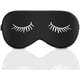 thumbnail image 1 of Antifaz para dormir, antifaz para dormir, con los ojos vendados, antifaz para dormir de seda para mujeres y hombres con correa ajustable, cegador de ojos, 100% bloquea la luz, presión de cabeza cero, Namotu CZYD-YX105, 1 of 7
