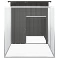 thumbnail image 3 of vidaXL Rabbit Cage Anthracite 200x91x100 cm Galvanised Steel, 3 of 4