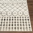 thumbnail image 3 of Pisa Machin e Woven Plush Pile Global Rugs in Black, 3 of 6