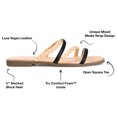 thumbnail image 2 of Journee Collection Womens Brinna Tru Comfort Foam Low Stacked Heel Slide Sandals, 2 of 6