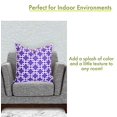 thumbnail image 4 of Majestic Home Goods Purple Links Large Pillow, 4 of 6
