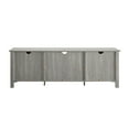 thumbnail image 4 of Walker Edison Farmhouse Grooved Door TV Stand for TVs up to 80", 4 of 11