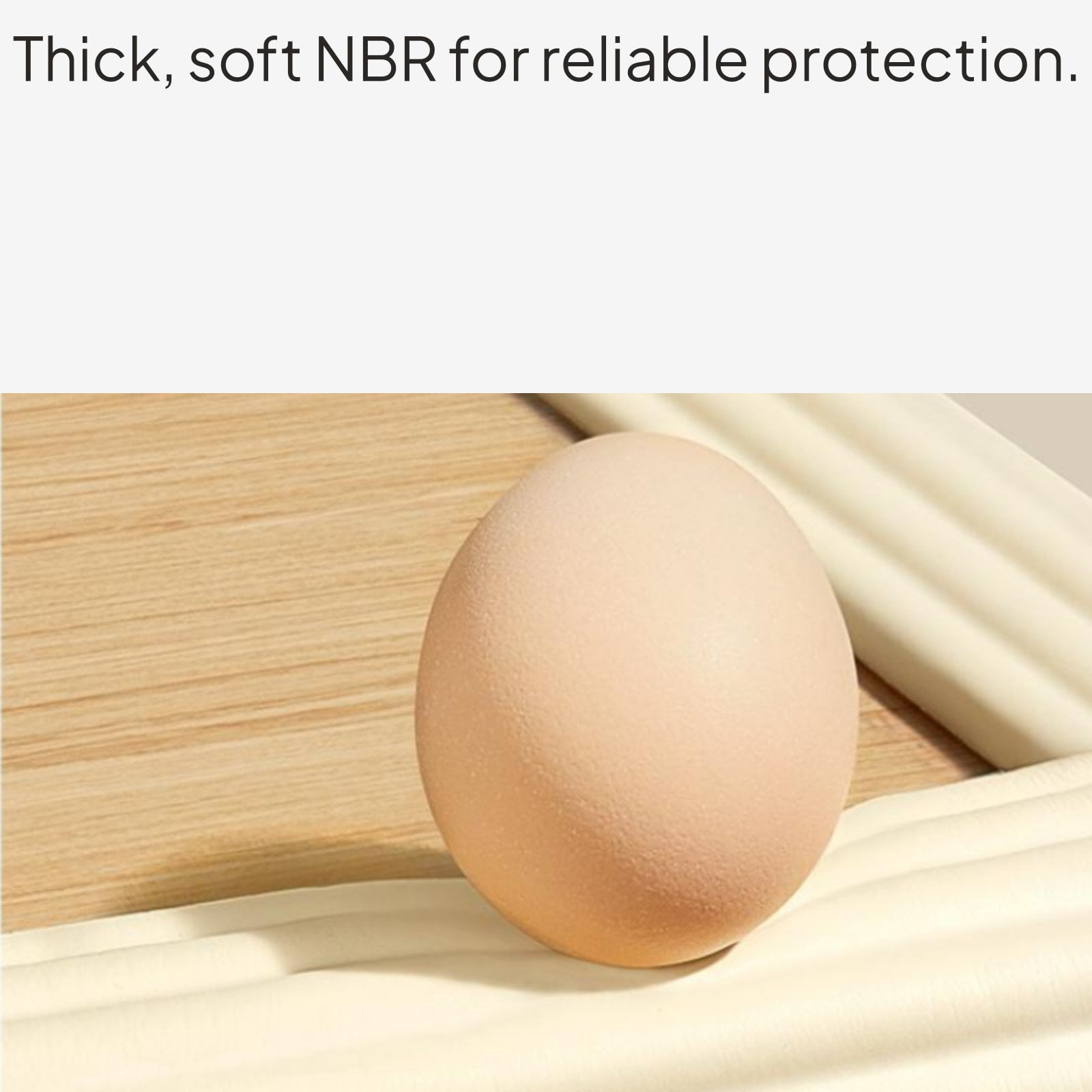 Tnarru Infant Corner Protector NBR Foam Guard Safety Strip L shape Light Grey