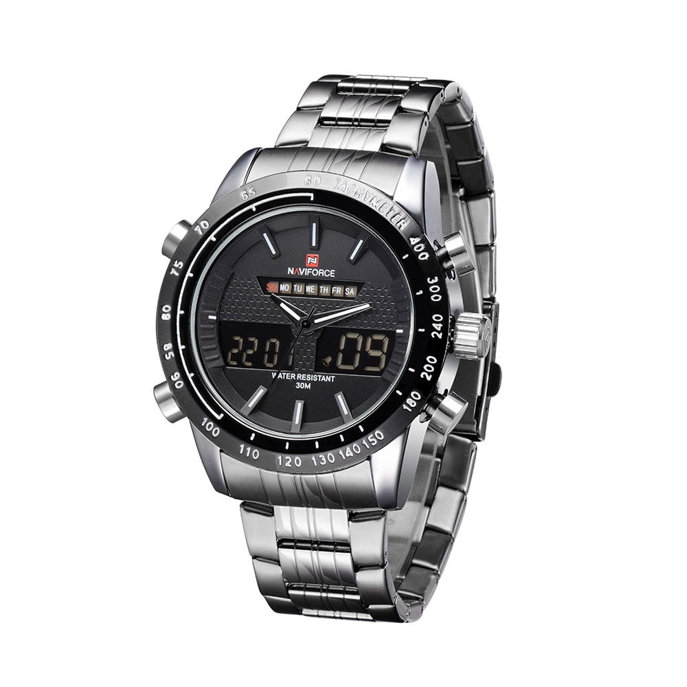 naviforce stainless steel watch