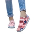 thumbnail image 4 of KANG Fashion US Flag Print Barefoot Shoes for Women & Men | Wide-Toe-Box Minimalist Sneakers: Breathable Walking, Yoga, and Beach Shoes Multicolour3 37, 4 of 8
