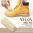 thumbnail image 5 of 5 Piece Suede and Nubuck Cleaning Kit with Brass & Nylon Brushes, 2 Suede Eraser, Microfiber Towel for Shoes, Boots,Bags, 5 of 7