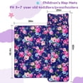 thumbnail image 5 of Pioneer Flower Floral Print Pattern Toddler Nap Mats for Kids Preschool,Sleeping Mat Bag or Kids,Toddler Sleeping Bag,Toddler Nap Mat or Daycare, 5 of 6