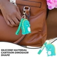 thumbnail image 2 of Milisten Silicone Key Chain Pendant Creative Dinosaur Shape Key Chain Hanging Ornament, 2 of 6