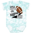 thumbnail image 3 of Inktastic Little Sister and Biggest Fan Football Player Girls Baby Bodysuit, 3 of 5