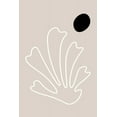 thumbnail image 2 of Design Fabrikken 11x14 Gold Ornate Wood Framed with Double Matting Museum Art Print Titled - The Leaf 2, 2 of 4
