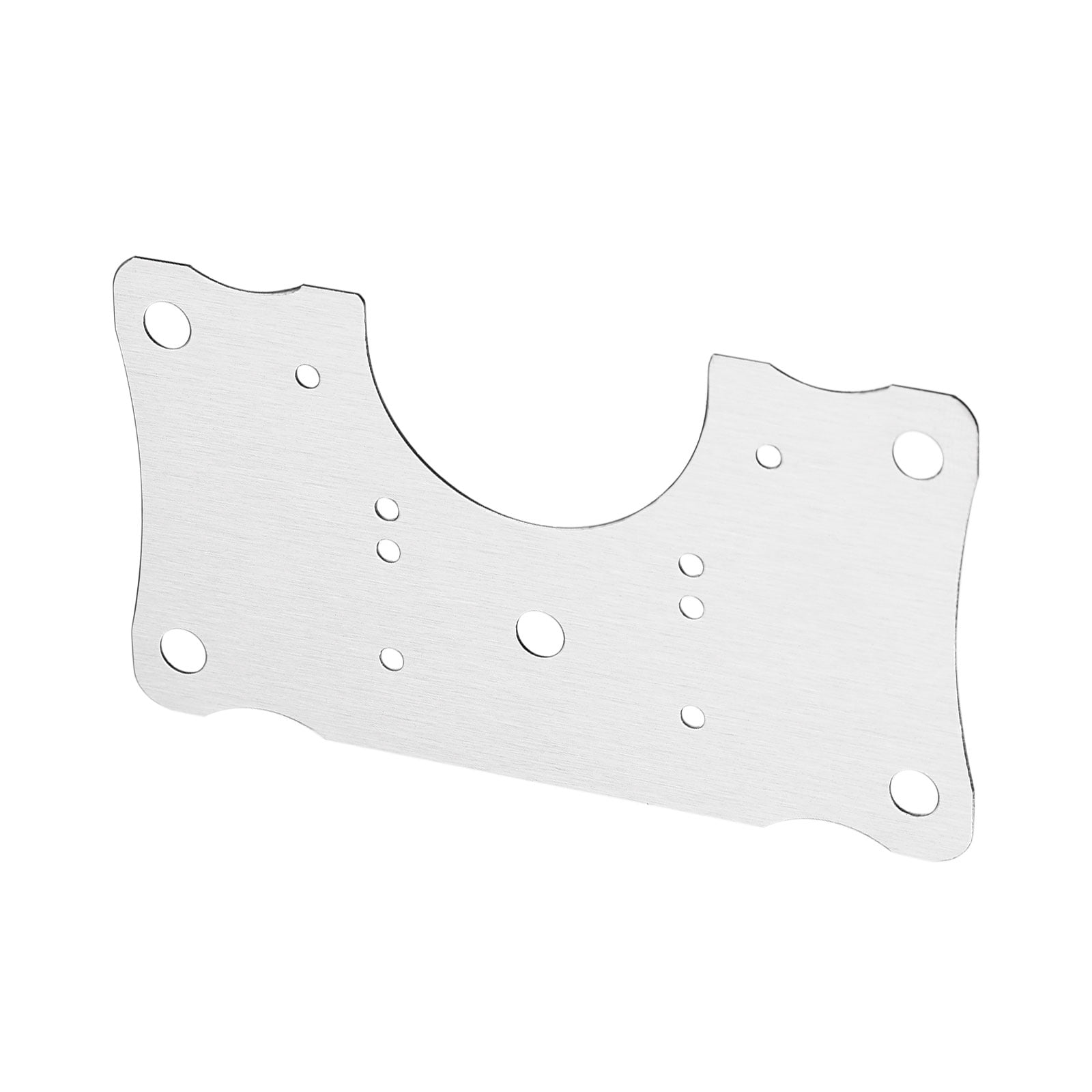 Unique Bargains Cabinet Hinge Repair Kit Screws Steel Brackets Cupboard 10 Set