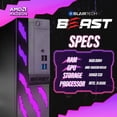 thumbnail image 2 of Restored Gaming PC Computer, BlairTech Beast | Intel i5 with Radeon RX 550 GPU, 16GB, 500GB SSD, WiFi + BT, Windows 11 Gaming Desktop (Refurbished), 2 of 10
