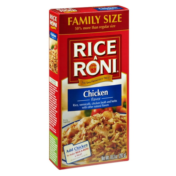 RiceARoni Family Size Chicken Flavor Rice, 10.3 OZ