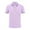 Purple, variant on Aofany Men's Pique Turndown Collar Shirts Short Sleeve Summer Casual Slim Fit Shirts Athletic Solid Plus Size Tshirt