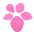 thumbnail image 3 of Juego de Moldes de Venas de Silicona para Flores, Molde de Venas de Flores para Fondant, Molde de Orquídeas de Tulipán y Hojas , Herramientas de Decoración de Pasteles, 3 of 5