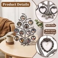 thumbnail image 4 of LNGOOR Photo Frame Family Tree Metal Family Tree Photo Frame Tree Shape Display Rich Multi Picture Frame Tree Free Combination Photo Picture Tree Displays for Home Wedding Decor, 4 of 10