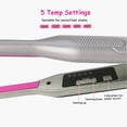 thumbnail image 5 of Short Hair Small Flat Iron, Hair Straightener and Curling Iron in one, Pencil Hair Straightener, Adjustable Temperature Straight with 1/3 inch Beard, Instant Heating, Dual Voltage, 5 of 8