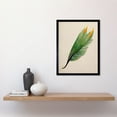 thumbnail image 2 of Tropical Bird of Paradise Leaf Botanical Illustration Art Print Framed Poster Wall Decor 12x16 inch, 2 of 5