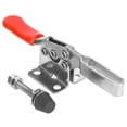 thumbnail image 3 of Abrazadera De Palanca Horizontal, Abrazadera De Palanca De Base Fija De 4 Orificios 27KG Acero Inoxidable 304 Para Uso Industrial ANGGREK Quick Toggle Clamp, 3 of 8