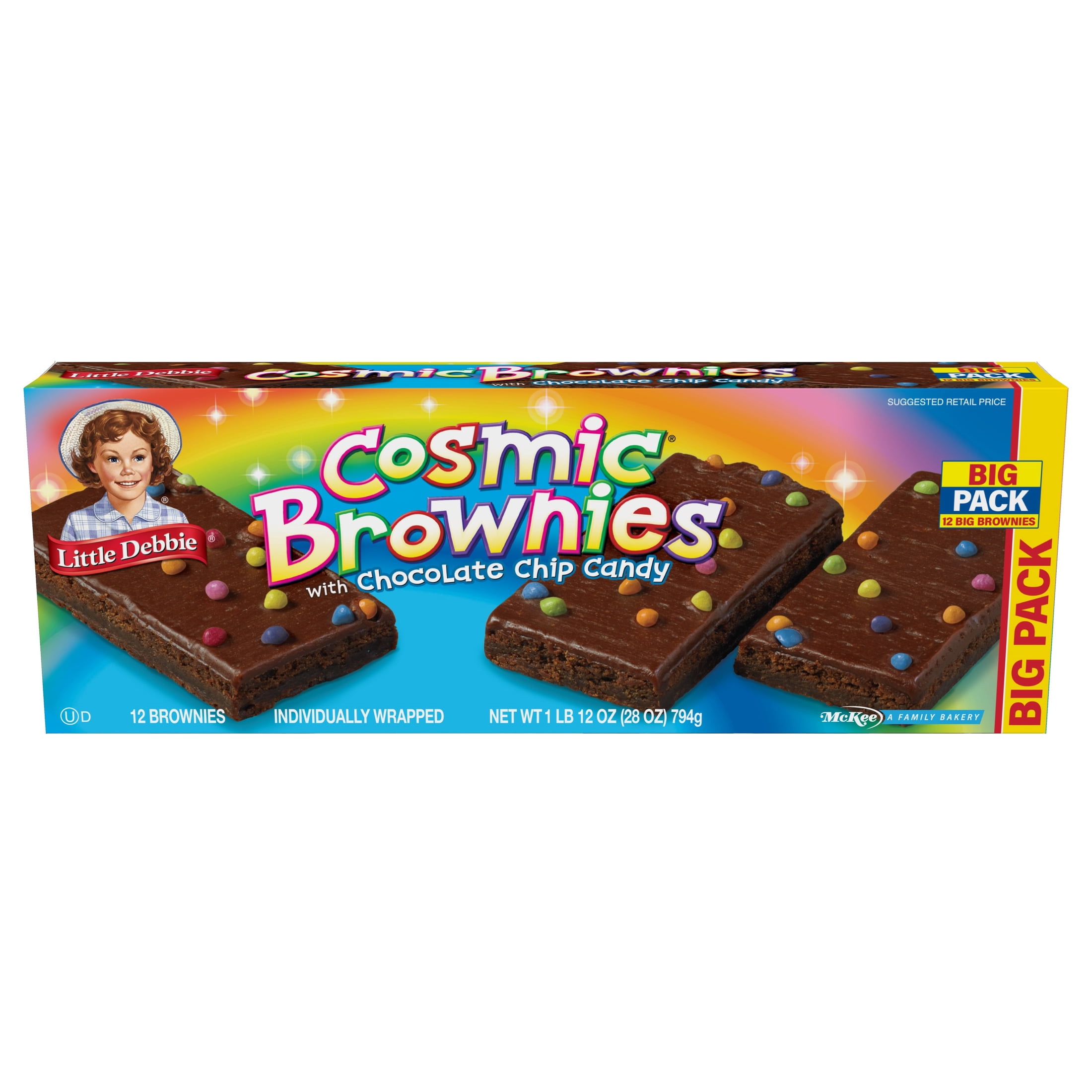 Snack Cakes, Little Debbie Big Pack COSMIC® Brownies