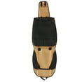 thumbnail image 3 of Eluto Car Seat Cover Beige, PU Leather, Breathable Cushion, Front Seat Covers, 3 of 12