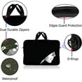 thumbnail image 3 of LSS 10.2 inch Laptop Sleeve Bag Carrying Case with Handle for 8" 8.9" 9" 10" 10.2" Apple MacBook, Acer, Dell, Hp, Sony, Lady in Hood, 3 of 4