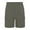Dark Gray, variant on Karight Bermuda Cargo Shorts Women, Elastic High Waist 6 Pockets Shorts 7 Inch Inseam Summer Jorts for Women Casual