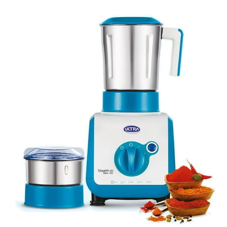 Ultra Stealth 750-Watt 2 Jar Mixer Grinder, 110