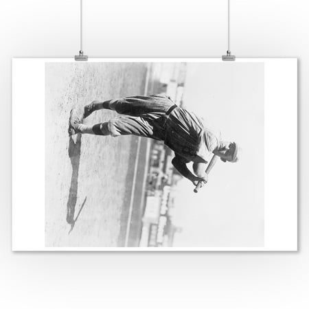 Brooklyn Dodgers Autographed Photo - Henry Myers, Brooklyn Dodgers, Baseball Photo #2 (9x12 Art Print, Wall Decor Travel Poster)