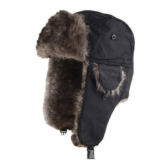 Unisex Men Women Russian Hat Warm Ear Flaps Winter Ski Hat Headwear