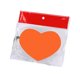 thumbnail image 2 of Señales de papel de ráfaga, 50 piezas, decoración del hogar, accesorios de bricolaje, suministros de venta de garaje, decoración de Ropa, zapatos y accesorios Miscelánea Corazón rojo naranja, 2 of 6