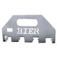 thumbnail image 1 of 4-in-1 Quad Beer Opener & Bottle Holder - 4 Beer Bottles Carrier for Home Bars & Outdoor Parties (Stainless Steel), 1 of 5