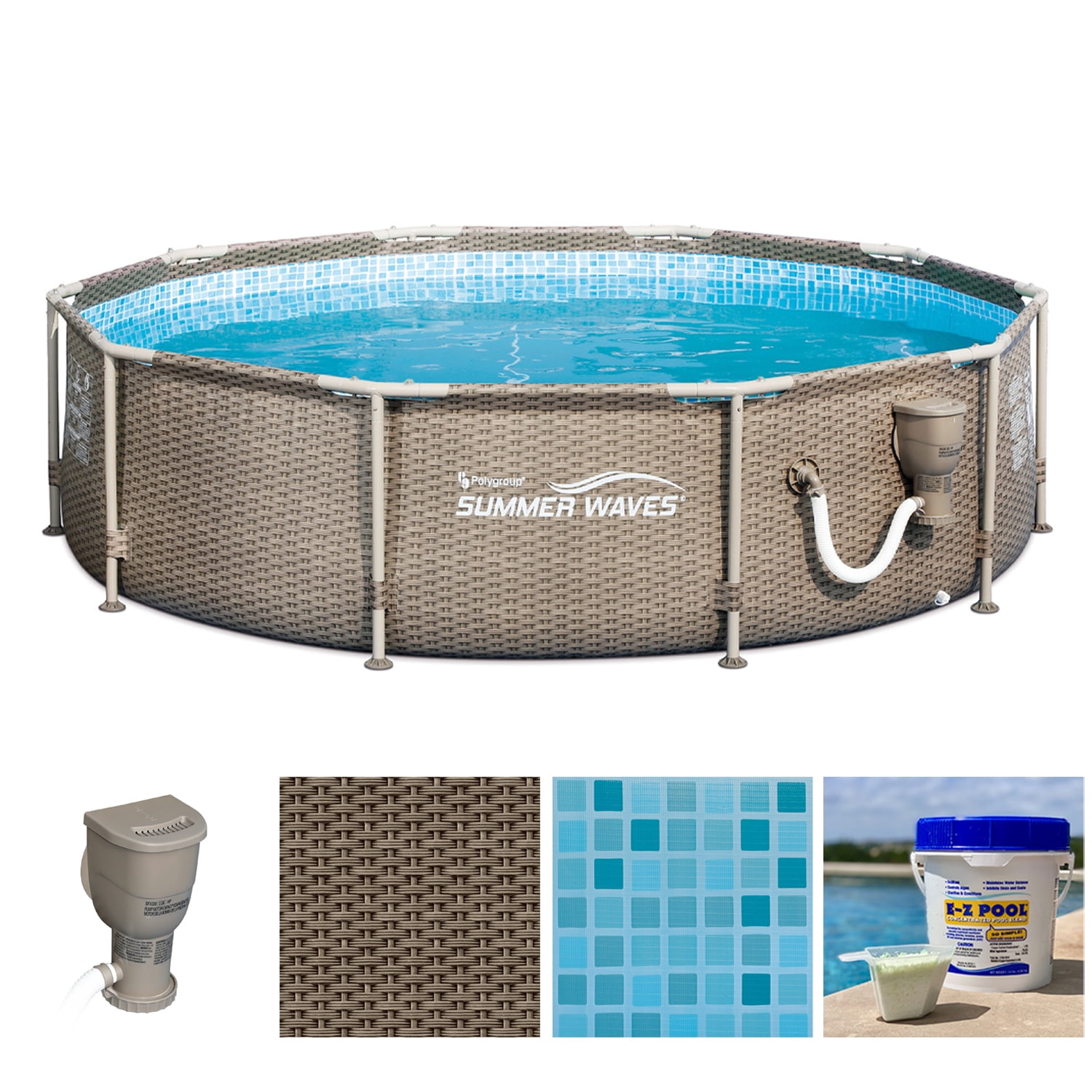 summer waves 10ft pool walmart