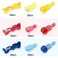 thumbnail image 7 of 144Pcs T Tap Wire Connectors Self-Stripping Quick Electrical Wire Terminals, 7 of 7