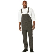 Boulder Creek By Kingsize Men's Big & Tall Denim Overalls