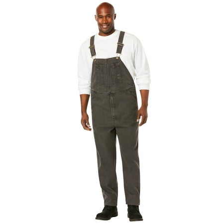 Boulder Creek By Kingsize Men's Big & Tall Denim Overalls
