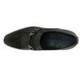 thumbnail image 6 of Men's GENIO Genuine Crocodile Embossed Leather Shoes Turkey 120371618 Black, 6 of 8