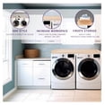 thumbnail image 4 of YOSITiuu Washer Dryer 54 inch Countertop with Safety Ledge for Laundry Room Organization, Light Wood, LF-WDCT1C, 4 of 9
