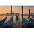 thumbnail image 2 of Romero Salamanca, Juan 32x23 White Modern Wood Framed Museum Art Print Titled - Venecian boats, 2 of 4