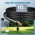 thumbnail image 6 of DEWENWILS Outdoor Power Stake Timer with Photocell,100FT Remote Control, 6 Grounded Outlets, 10FT Extension Cord, Dusk to Dawn Timer for Christmas Lights, Holiday Decoration, Garden Lights, 6 of 10