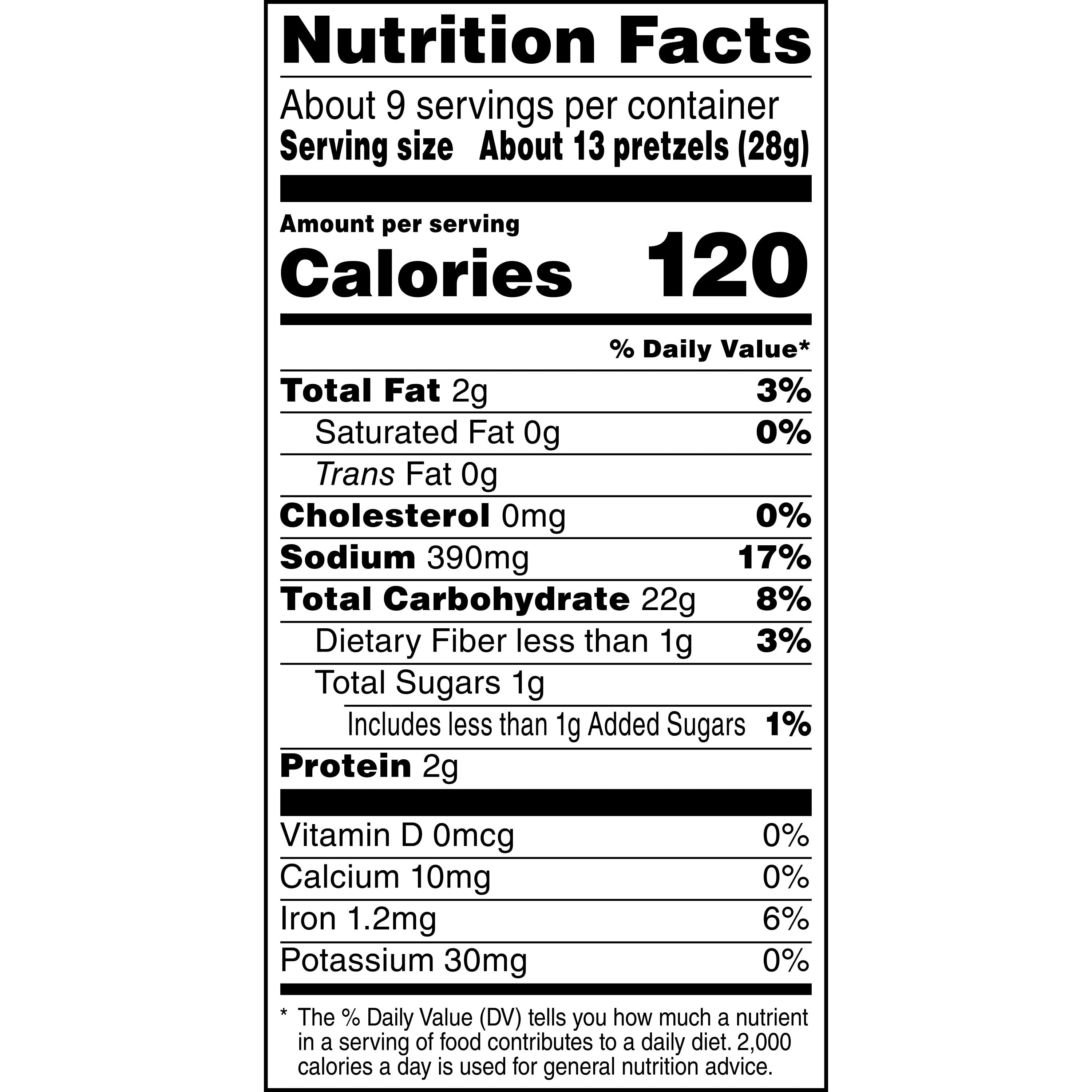 Pretzel Nutrition Facts Rold Gold Besto Blog