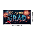 thumbnail image 3 of LUUFILx Graduation Party Banner Backdrop Congrats Grad Celebration Decorations Photo Booth School Event Background Supplies Ceremony Decors, 3 of 9